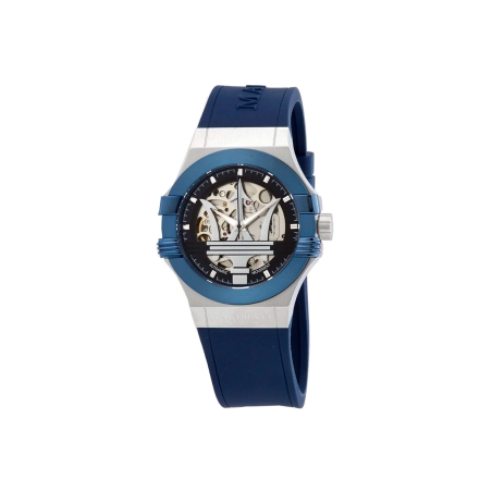 Reloj Maserati Potenza acero correa azul R8821108035