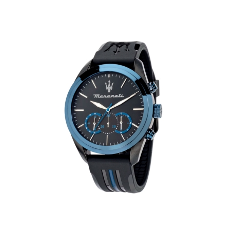 Reloj Maserati Traguardo Hombre Cronógrafo Azul y Negro R8871612006