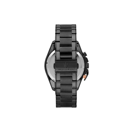 Reloj Maserati Traguardo acero negro hombre R8873612050