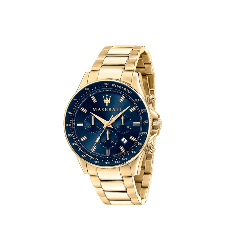 Reloj Maserati Sfida acero dorado hombre R8873640008