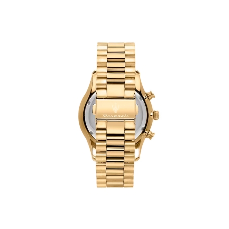 Reloj Maserati de hombre Tradizione de acero dorado R8873646003