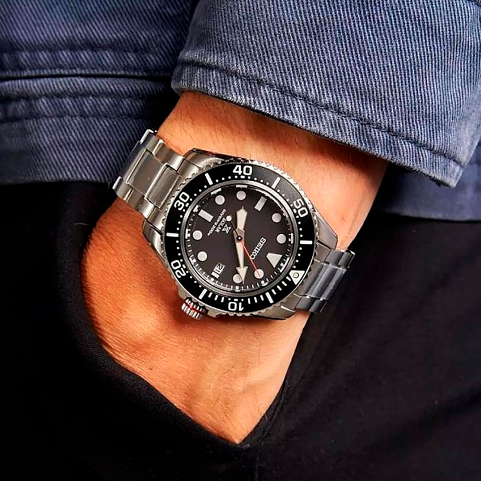 Reloj Seiko Prospex Divers Solar SNE589P1 - Joyerías Sánchez