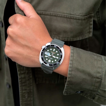 Reloj Seiko Prospex tortuga verde SRPE05K1