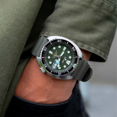 Reloj Seiko Prospex tortuga verde SRPE05K1