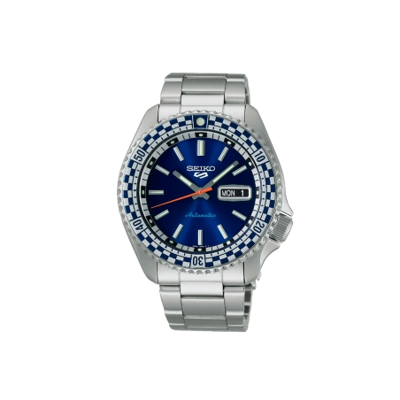 Reloj Seiko 5 Sports reedición Rally Diver azul SRPK65K1