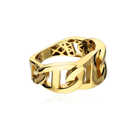 Anillo Eslabones Oro 18 k "Bamberg"