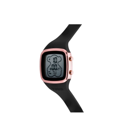Reloj Tous digital con correa de silicona en color negro y caja de acero TOUS B-Time 3000132900