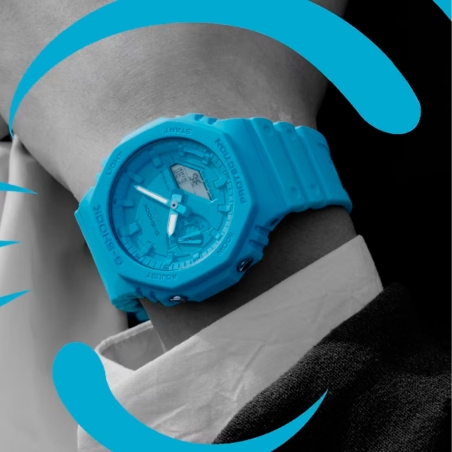 Reloj G-Shock Casio Azul GA-2100-2A2ER