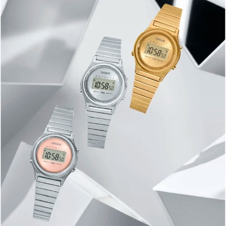 Reloj Casio Vintage acero dorado mujer LA700WEG-9AEF