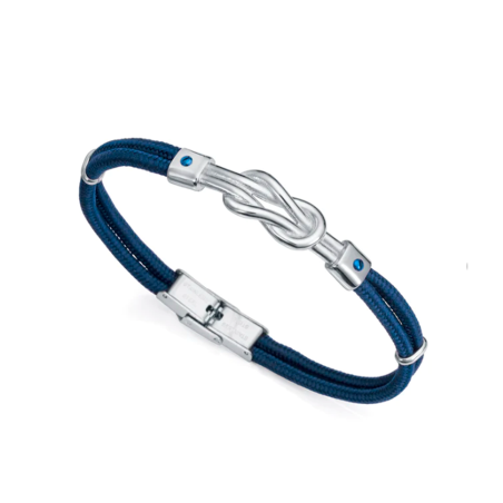 Pulsera Viceroy Heat nailon azul de acero con tornillos Ip azul 14019P01013