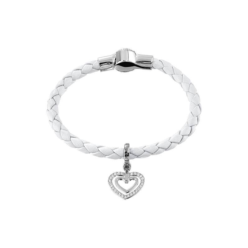 Pulsera Swarovski Braided Leather Charm 5113904