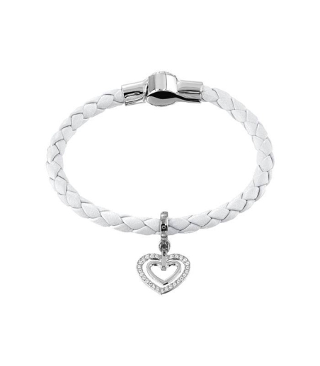 Pulsera Swarovski Braided Leather Charm 5113904