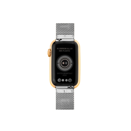 Reloj Tous smartwatch con brazalete de acero y caja de aluminio en color IPG dorado T-Band Mesh 3000132600