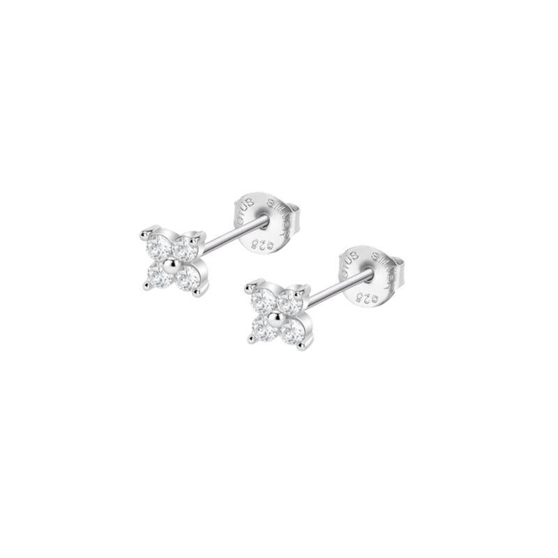 Pendientes Lotus silver plata circonitas mujer LP3749-4/1