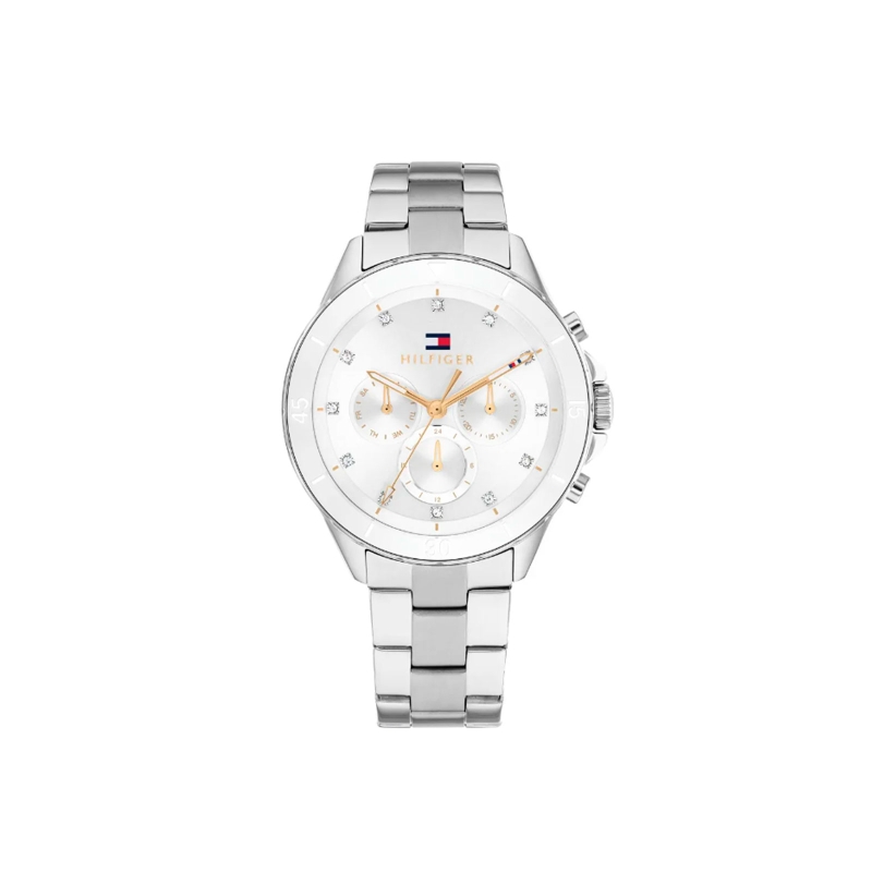 Reloj Tommy Hilfiger Mellie Plateado Multifunción Mujer 1782707