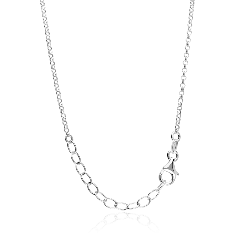Conjunto ónix y plata de ley 925 mm