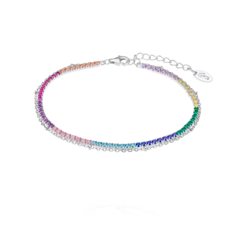 Pulsera Lotus Silver mujer plata multicolor LP3181-2/4