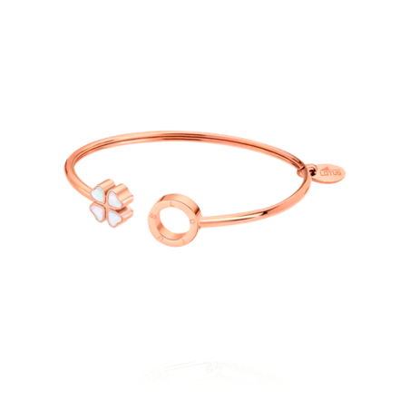 Pulsera Lotus Style mujer acero inoxidable 316L rosa LS2183-2/2