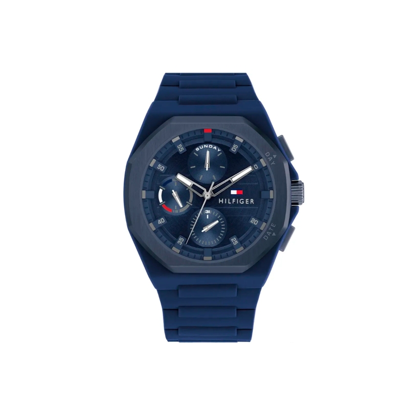 Reloj Tommy Hilfiger correa silicona azul hombre 1792122