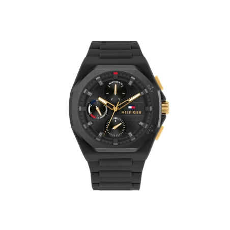 Reloj Tommy Hilfiger correa silicona negro hombre 1792120