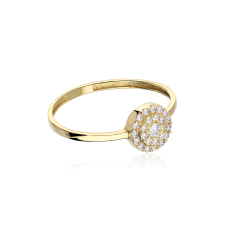 ANILLO "ROSSETTI PRO" ORO 18K Y CIRCONITAS