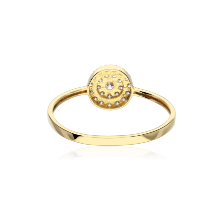 ANILLO "ROSSETTI PRO" ORO 18K Y CIRCONITAS