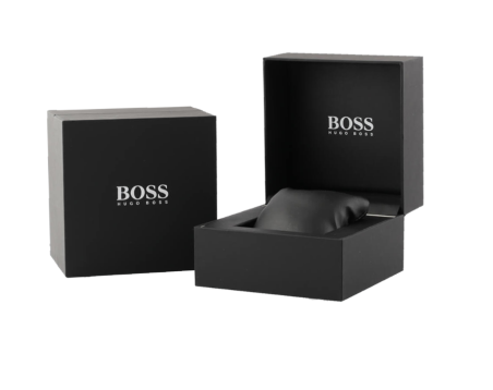 Reloj Hugo Boss acero correa silicona negra hombre 1514141