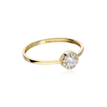 ANILLO "ICE STAR" ORO 18K