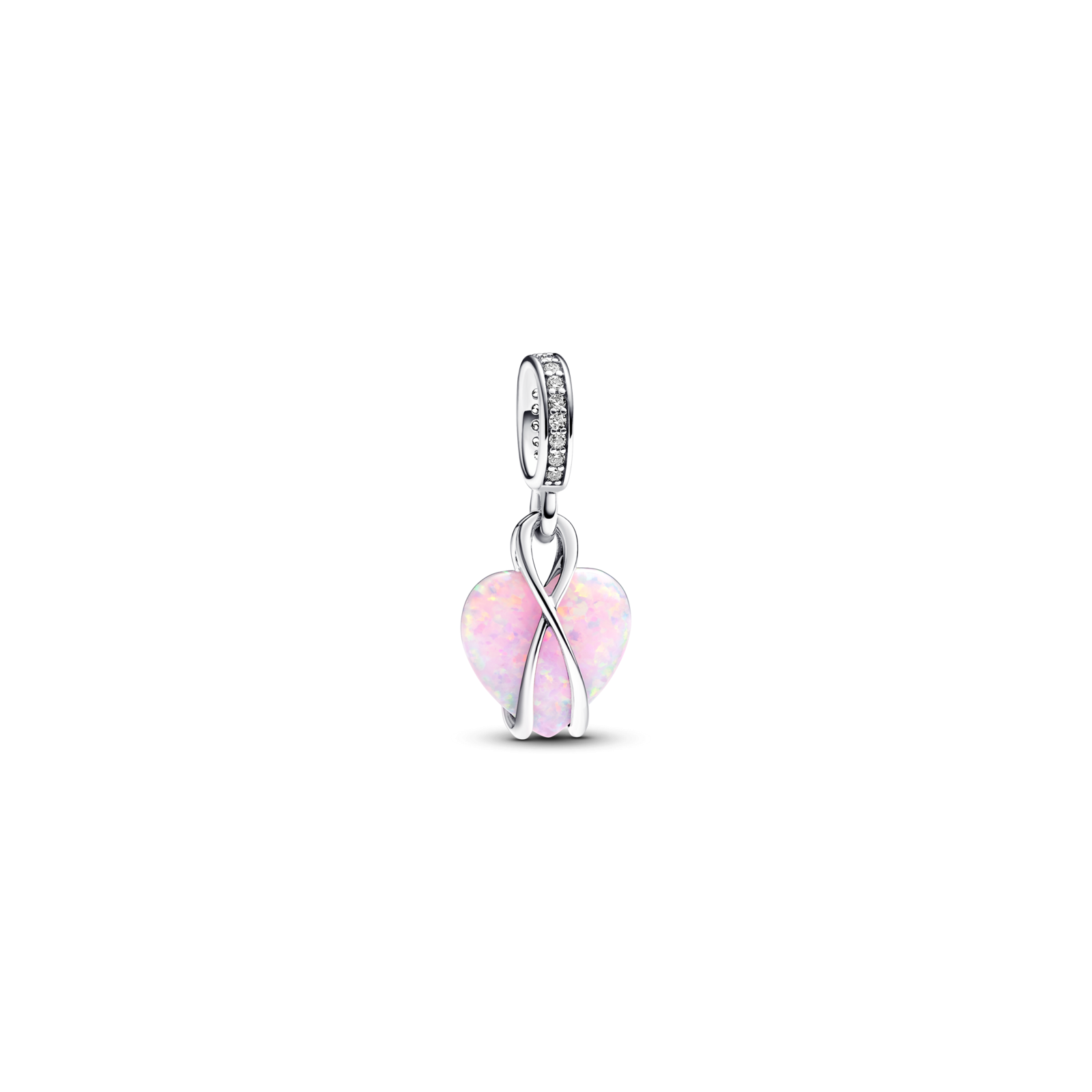 Charm Pandora Colgante Corazón Opalescente Mamá 793202C01 - Joyerías ...