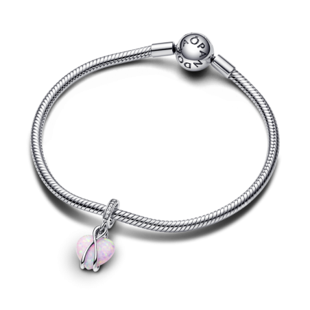 Charm Pandora Colgante Corazón Opalescente Mamá 793202C01