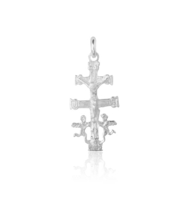 Cruz De Caravaca De Plata De Ley