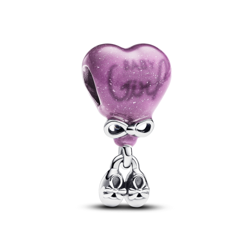 Charm Pandora Gender Reveal Morado 793238C01 Charm Pandora Gender Reveal Morado 793238C01