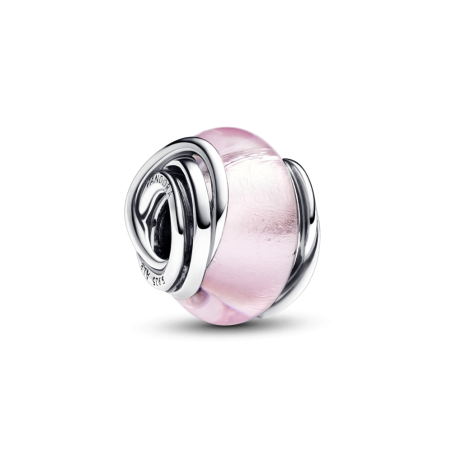 Charm Pandora Cristal de Murano Rosa 793241C00