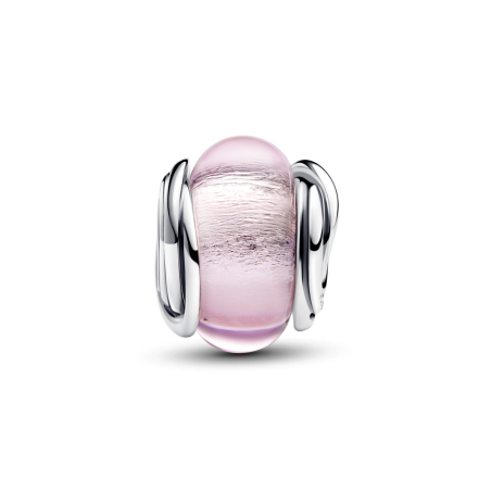 Charm Pandora Cristal de Murano Rosa 793241C00