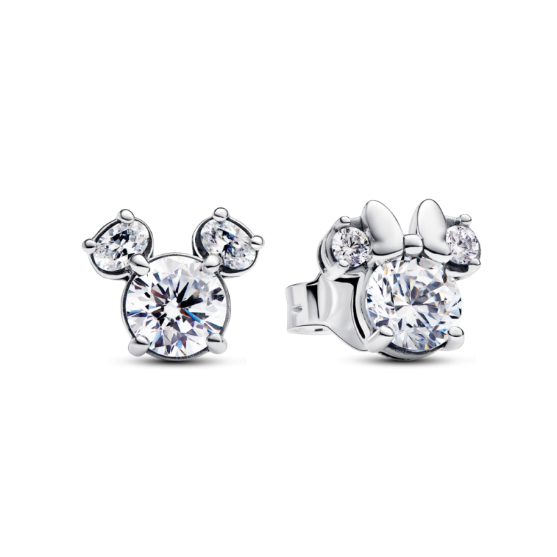 Pendientes Pandora Mickey y Minnie Brillantes 293219c01