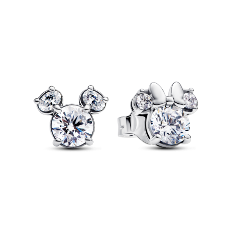 Pendientes Pandora Mickey y Minnie Brillantes 293219c01