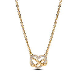 Collar Pandora Coraz  n Infinito Brillante 362666c01 50