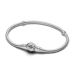 Pulsera Pandora Moments Cierre Rosa Floreciendo 593211C00