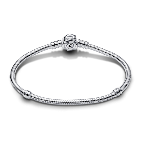 Pulsera Pandora Moments Cierre Rosa Floreciendo 593211C00