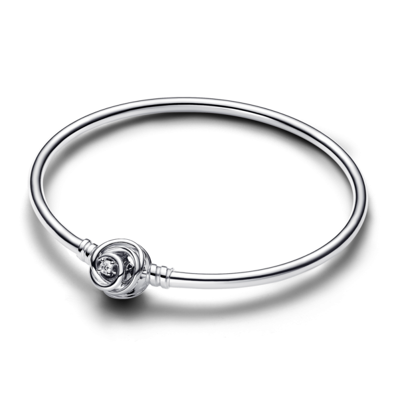 Pulsera Pandora Moments Rígida Cierre Envuelto 593229C01