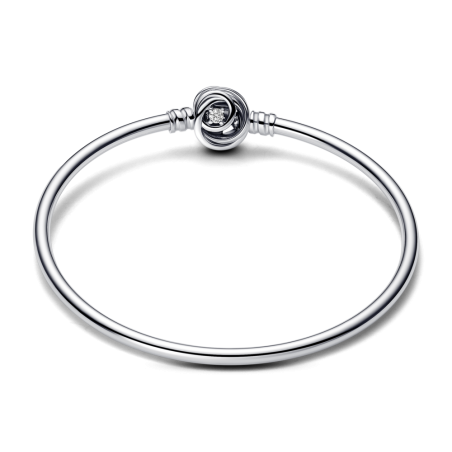 Pulsera Pandora Moments Rígida Cierre Envuelto 593229C01