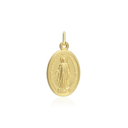 Medalla Virgen Milagrosa Oro 18k 0307424