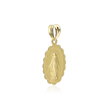 Medalla Virgen Milagrosa Oro 18k 0307425