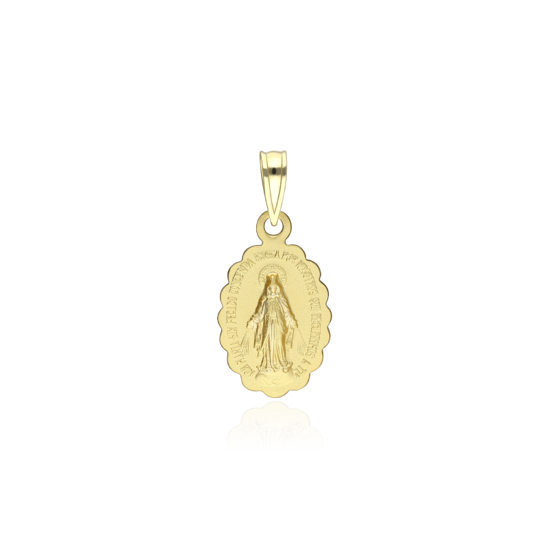 Medalla Virgen Milagrosa Oro 18k 0307426