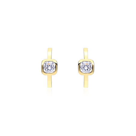 Pendientes Circonitas Oro 18k "Bergisch"