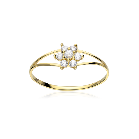 Anillo Circonitas Oro 18k "Bendorf"