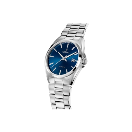 Reloj Festina hombre acero azul classic F20552/3
