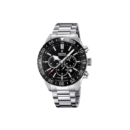 Reloj Festina hombre acero negro cerámica F20575/3