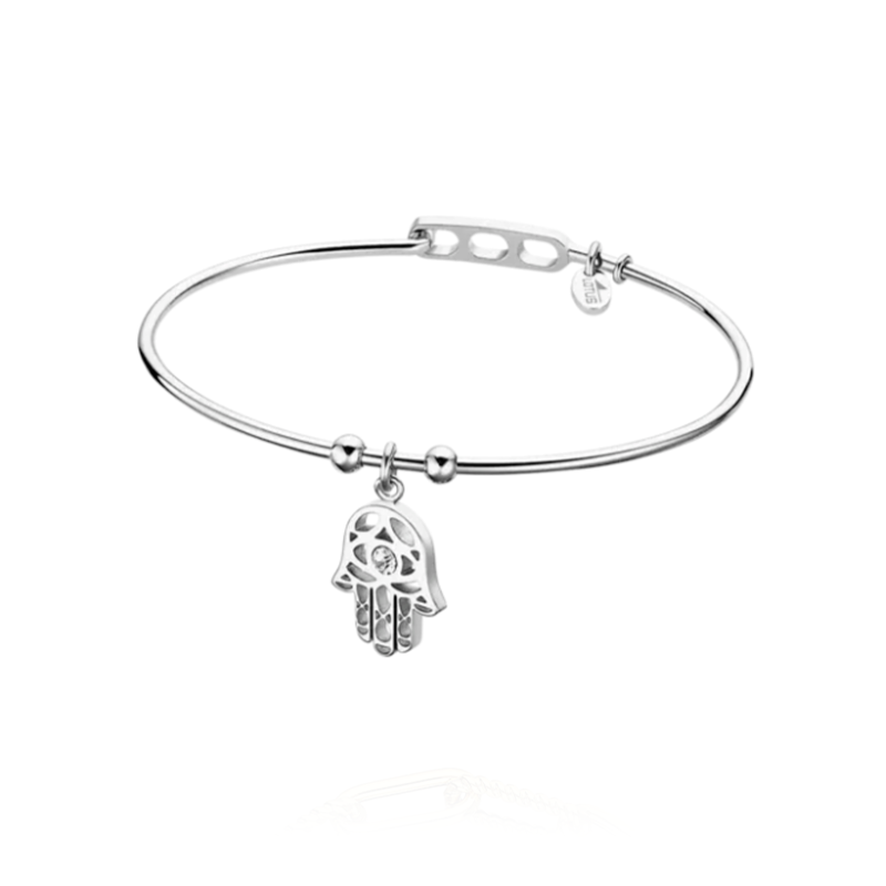 Pulsera Lotus Style mujer Mano de Fátima acero inoxidable 316L LS2015-2/6