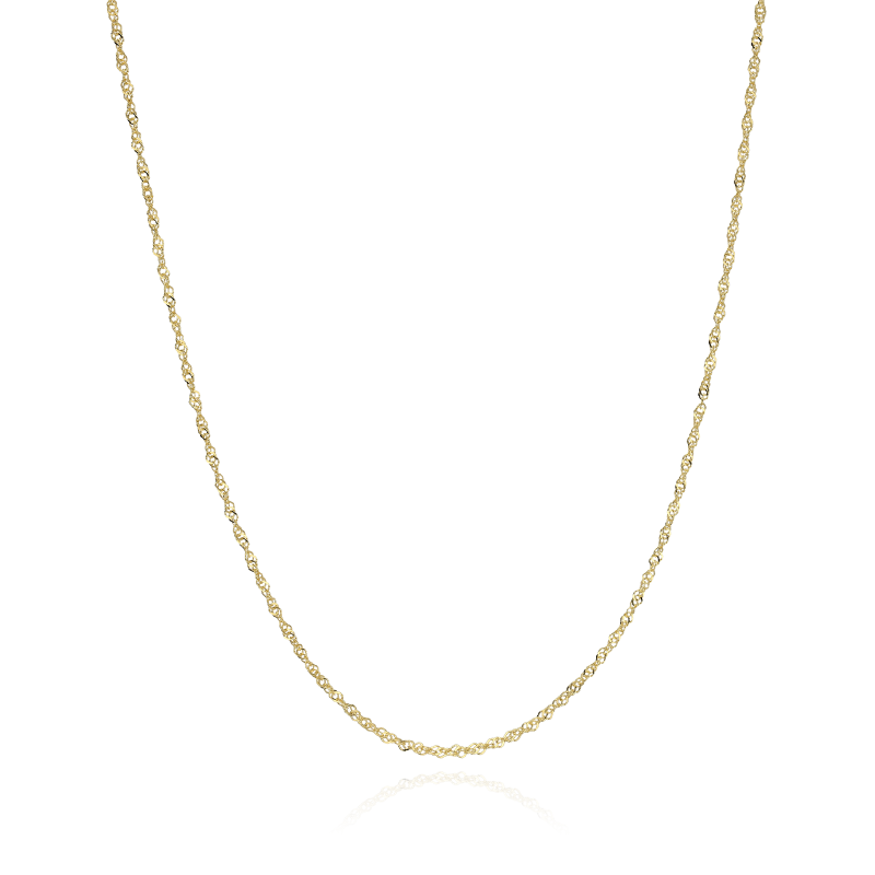 Cadena Singapur Oro 18k 45cm "Soul"